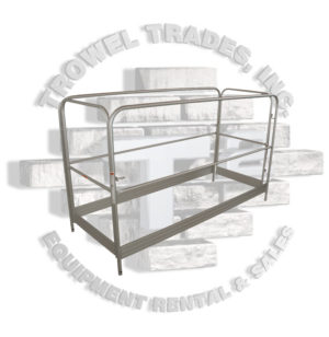 Trowel Trades Aluminum Scaffold Guardrail Panels