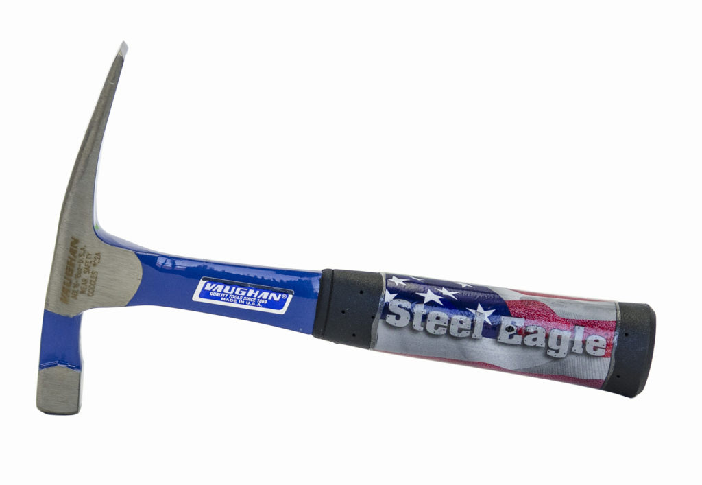 Bon 24-Ounce Forged Steel Mason Brick Hammer With Hickory Handle