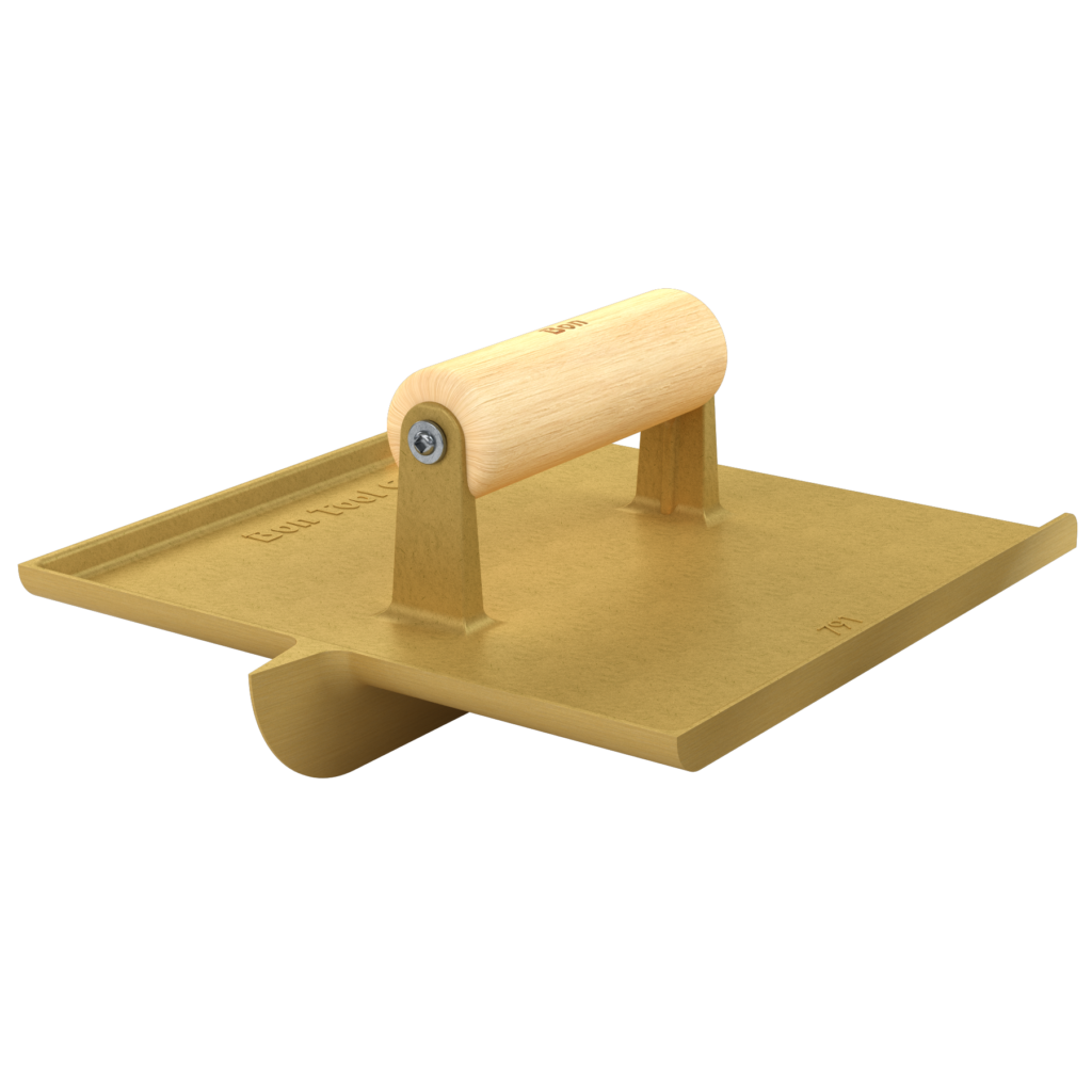 Bon 12-501 Bronze Walking Concrete Groover – 6x4.5 Inch, 1/2 Inch Bit Depth, 3/8 Inch Bit Width (Handle Not Included)