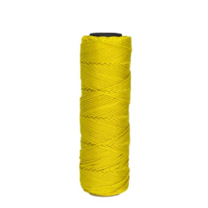 Bon 11-134 Line - Nylon #18 Braided - 500 Foot Yellow Quantity of 6. Shipping included.