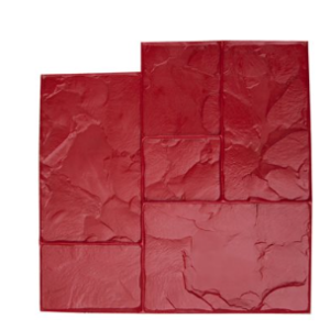 Bon 12-875 Floppy Mat - Ashlar Red - 24-inch X 24-inch Quantity of 1. Shipping included.