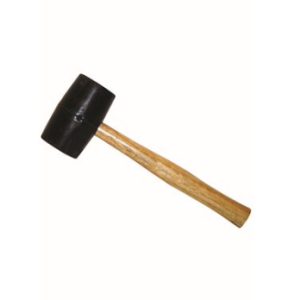 Bon 15-220 Rubber Mallet - Black 24 Ounce - 13-inch Wood Handle Quantity of 6. Shipping included.