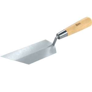 Bon 21-160 Margin Trowel 6-inch X 2-inch Left Angle Wood Handle Quantity of 3. Shipping included.