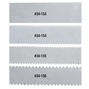 Bon 34-156 Squeegee Blade- 24-inch-- 1/4-inch  V-Notch   Epdm Quantity of 6. Shipping included.