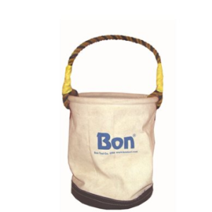 Bon 41-102 Tool Bucket- Economy Canvas W/Leather Bottom Quantity of 1. Shipping included.