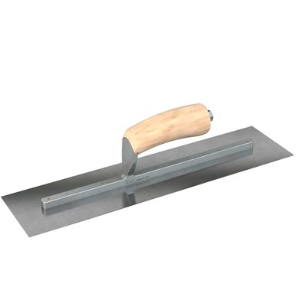 Bon 66-223 Finish Trowel - Square - Carbon Steel - 12 X 3 - Wood Quantity of 1. Shipping included.