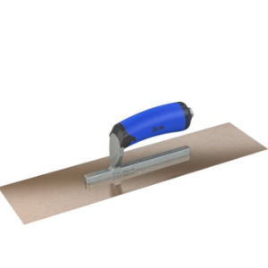 Bon 67-142 Finish Trowel - Square - Golden Stainless - 14 X 5 - Comfort Grip - Short Shank Quantity of 1. Shipping included.