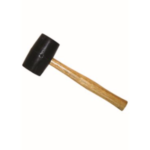 Bon 84-581 Rubber Mallet - Black 16 Ounce - 12-inch Wood Handle Quantity of 6. Shipping included.