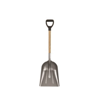 Bon 84-700 Scoop Shovel - Aluminum 14-1/2-inch X 17-3/4-inch - 29-inch D Wood Handle Quantity of 1. Shipping included.