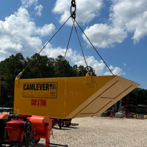 Camlever Skip Pan 3 Cubic Yard 3 Ton Capacity with Rigging