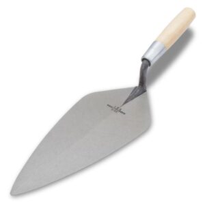 10 1/2" Brick Trowel London Pattern-Wood Hdl