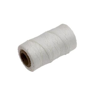 Twisted Nylon Mason's Line250' White, Size 184" Core