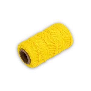 Twisted Nylon Mason's Line250' Yellow, Size 184" Core