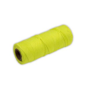 Twisted Nylon Mason's Line285' Fl Yellow, Size 186" Core
