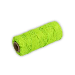 Twisted Nylon Mason's Line1000' Fl Green, Size 186" Core