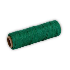 Braided Nylon Mason's Line250' Green, Size 186" Core
